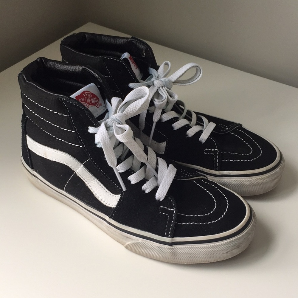 Vans Sk8 Hi Black unisex 5.0/6.5